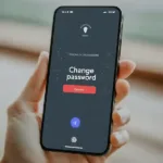 how to change password on android remotely