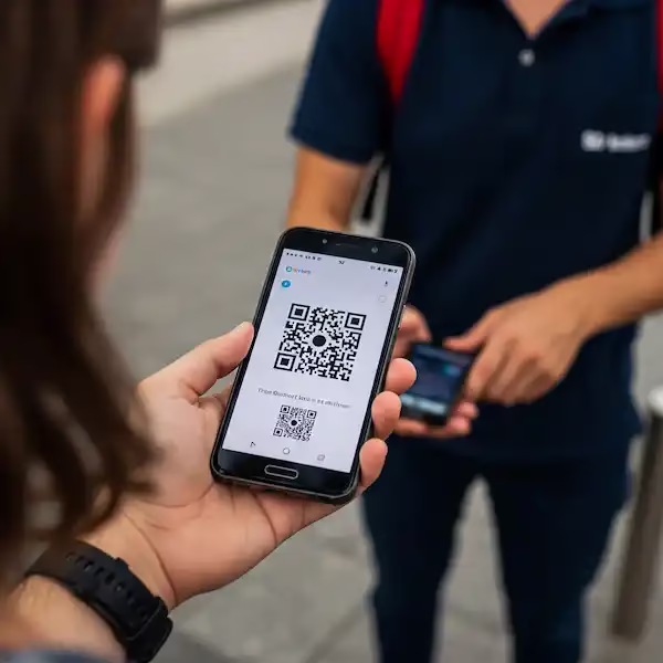 Share WIFI Password With QR Code